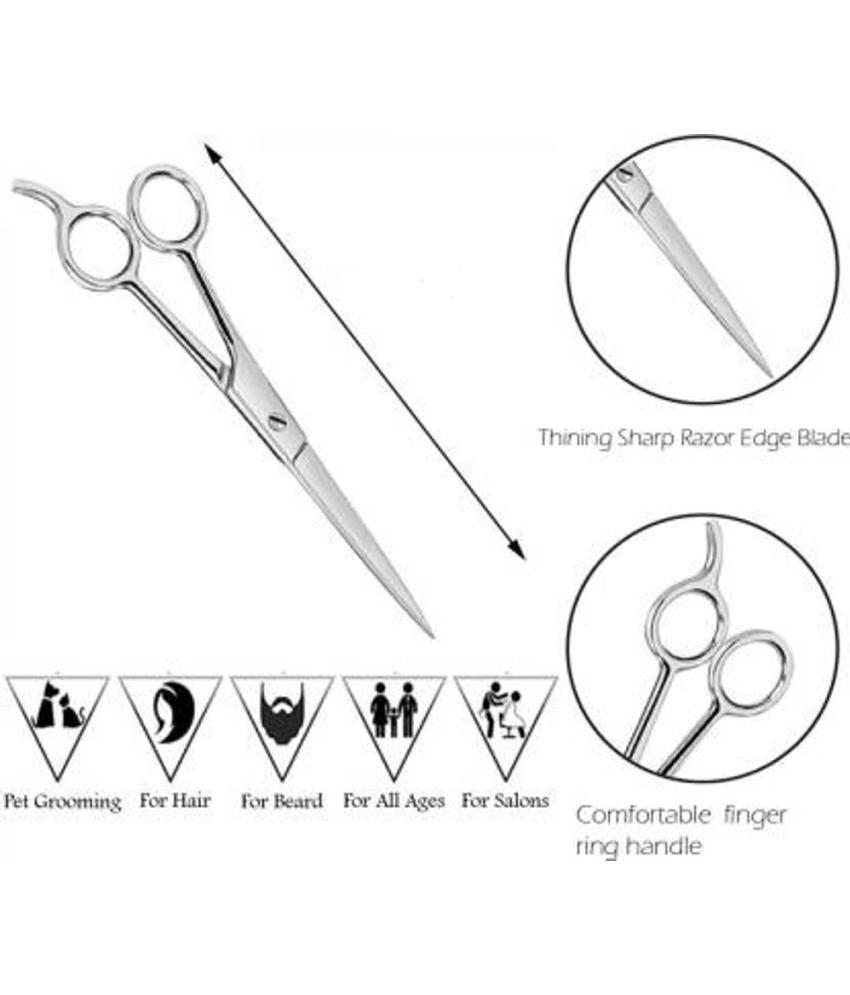 Barber Hair Moustache Scissors For Salon and Personal Use