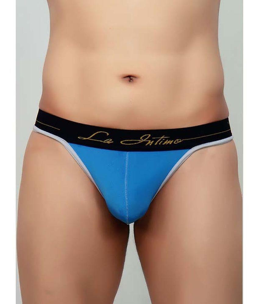 Affordable Men La Intimo Blue Brief - 90 2025 at ShopCircuit | ONDC