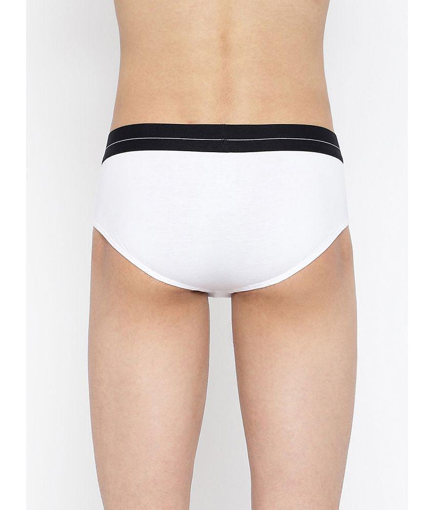 Best Men La Intimo White Cotton Mens Briefs ( Pack of 1 ) - None 2025 at ShopCircuit | ONDC