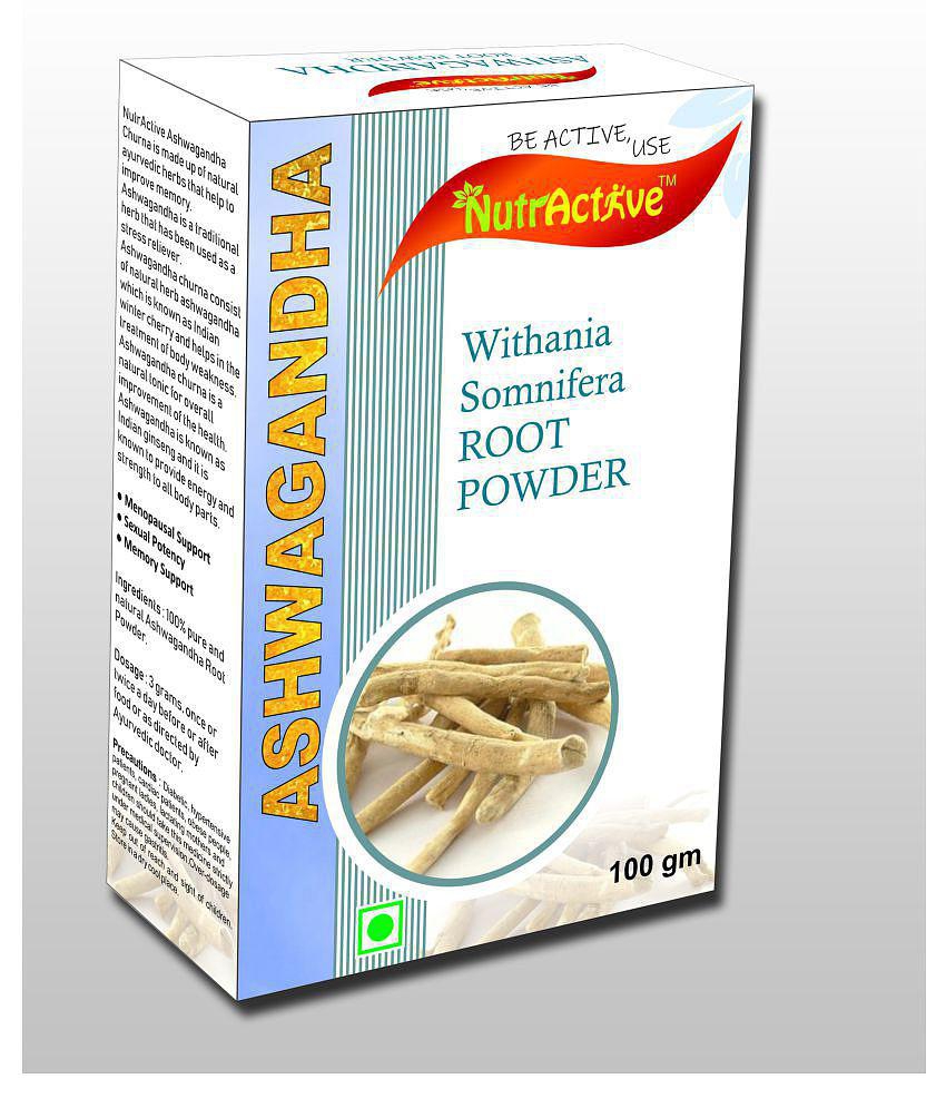 NutrActive Organic Ashwagandha Powder 300 gm