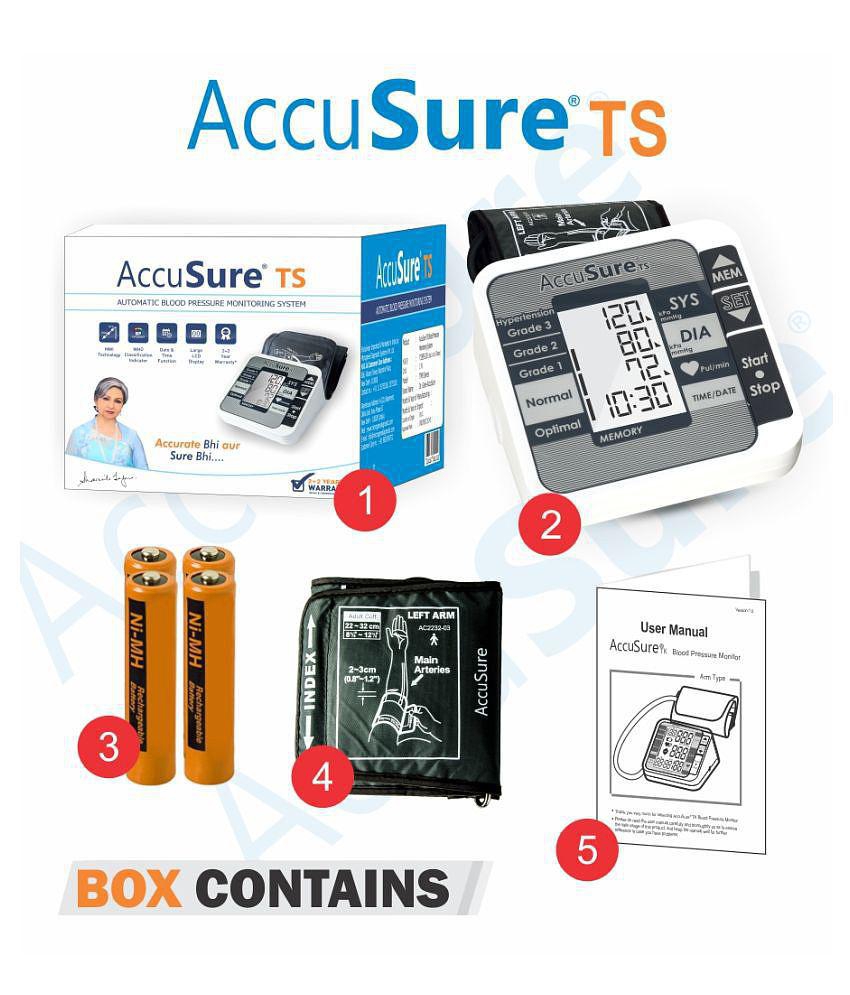 Accusure TS TS Blood Pressure Monitor