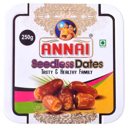 ANNAI DATES SEEDLESS 250GM