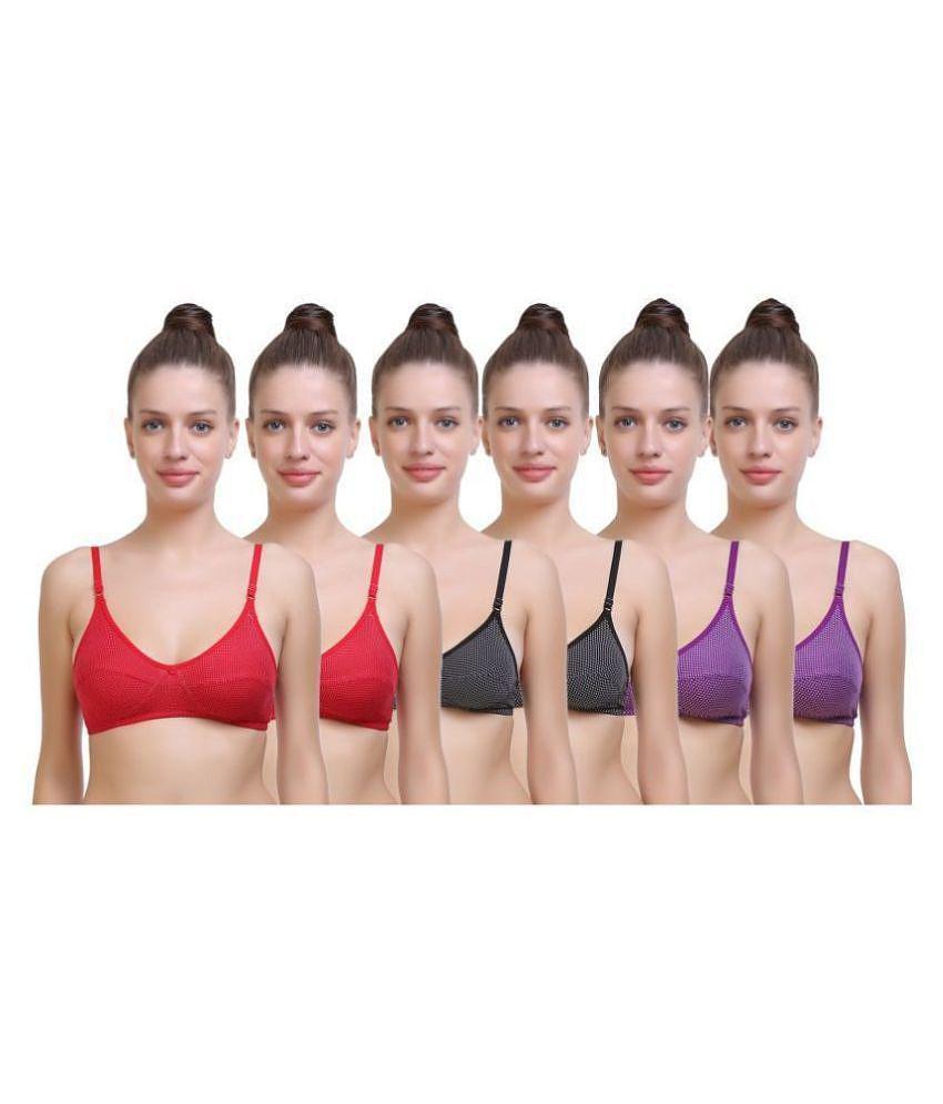 Stylish Men SK Dreams Cotton Everyday Bra - Multi Color - 36B 2025 at ShopCircuit | ONDC