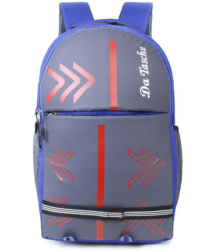 Luxurious Men Da Tasche 30 Ltrs Blue Polyester College Bag - Blue 2025 at ShopCircuit | ONDC