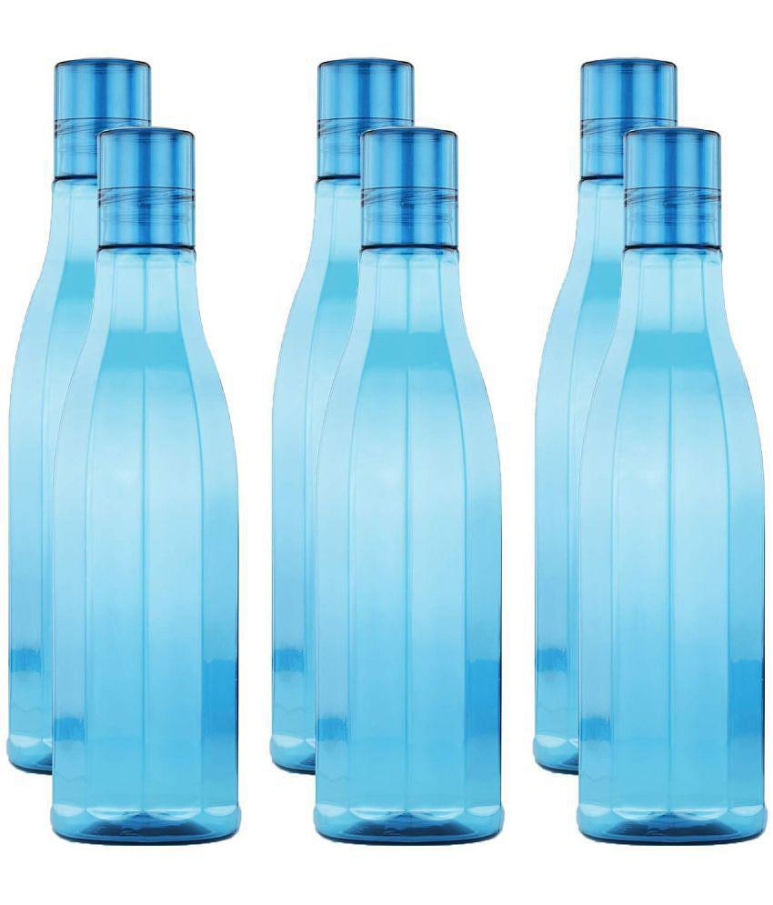 Oliveware - Blue Water Bottle 1000 mL ( Set of 6 ) - Blue