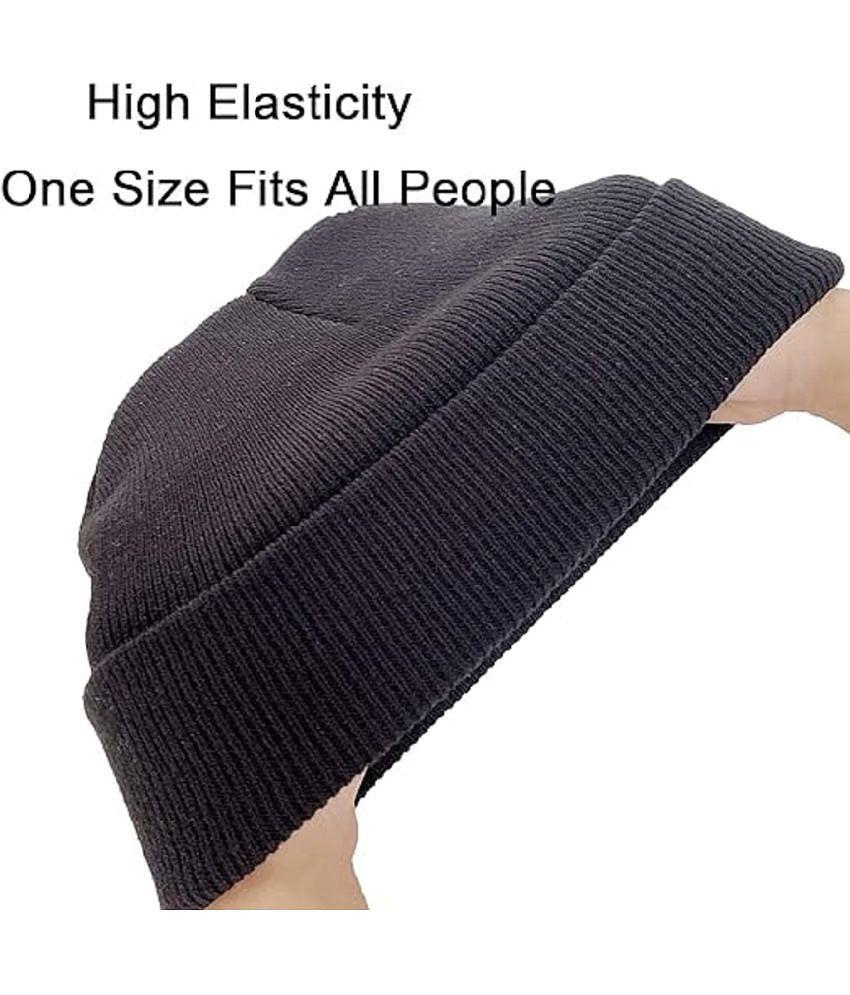 Luxurious Men Penyan School Winter Woolen Cap Beanies Warm Cold Weather Beanie Hats for Boys or 