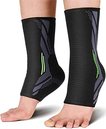 Leosportz Ankle Support Brace Adjustable Sleeves