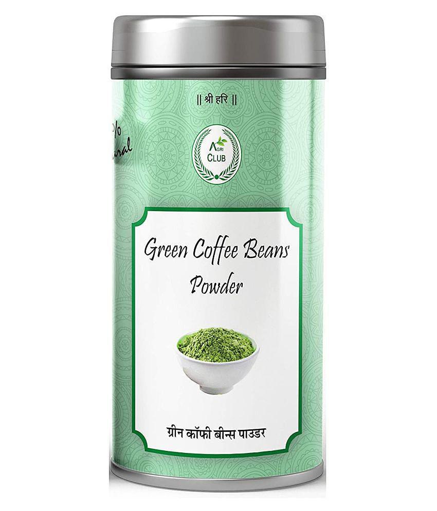 AGRI CLUB Green Coffee Bean Powder 200 gm Unflavoured