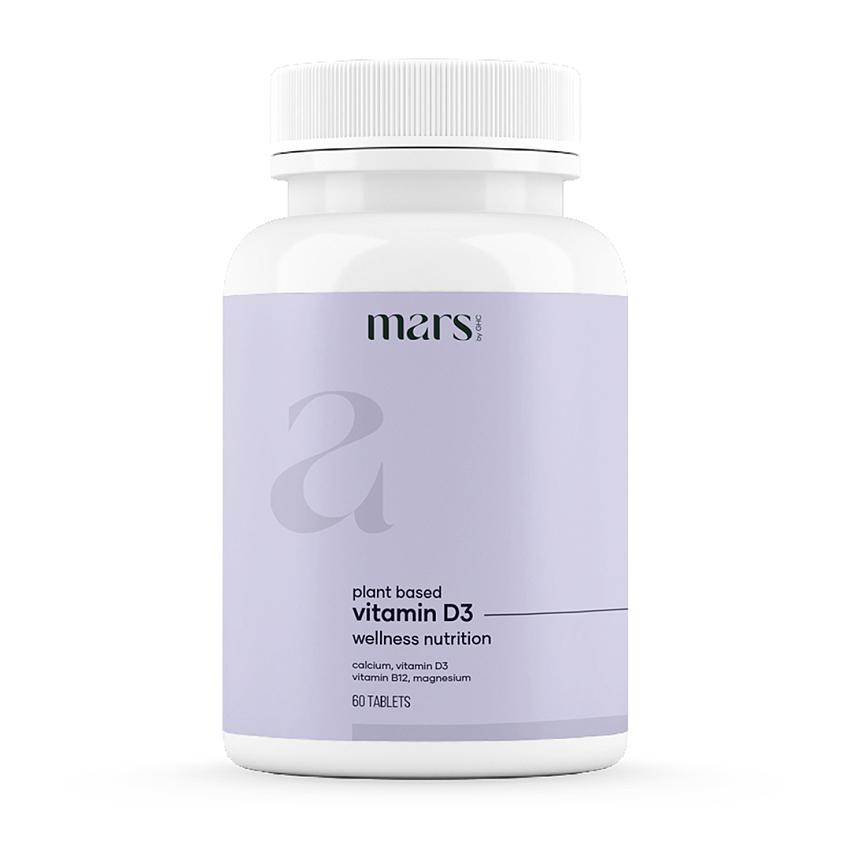 Mars by GHC Calcium, Vitamin D3 for weight loss & Strength (60 Tablets)