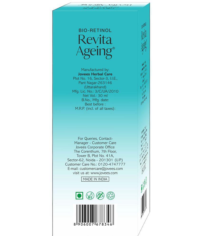 Jovees Herbal Bio-Retinol Revita Ageing Face Serum For Reduces Fine Lines For All skin Types 30 ml