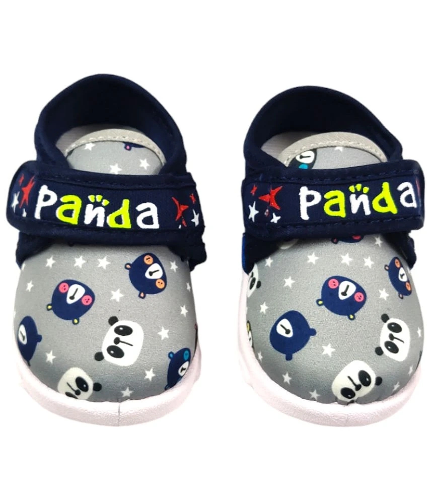 Stylish Women COOLZ - Light Grey Booties For Baby Boy & Baby Girl 1 - 1.5 Years ( Pack of 1 ) - 