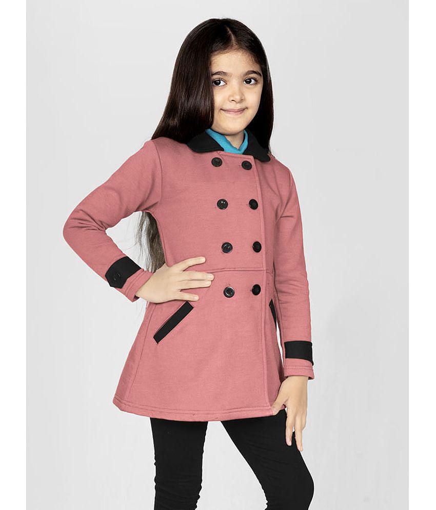 Naughty Ninos Pink Fleece Girl's Coats ( Pack of 1 ) - None