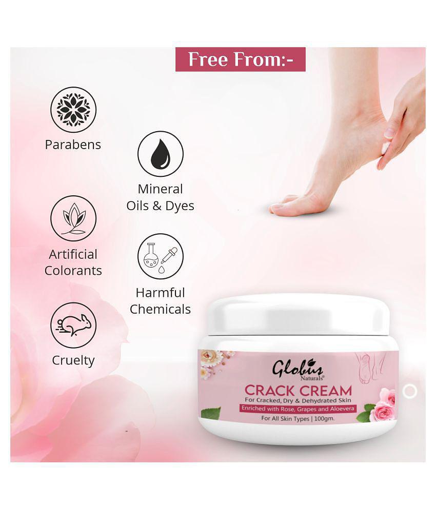 Globus Naturals Hand, Crack Heels & Foot Cream ( 100 g ) Pack of 2