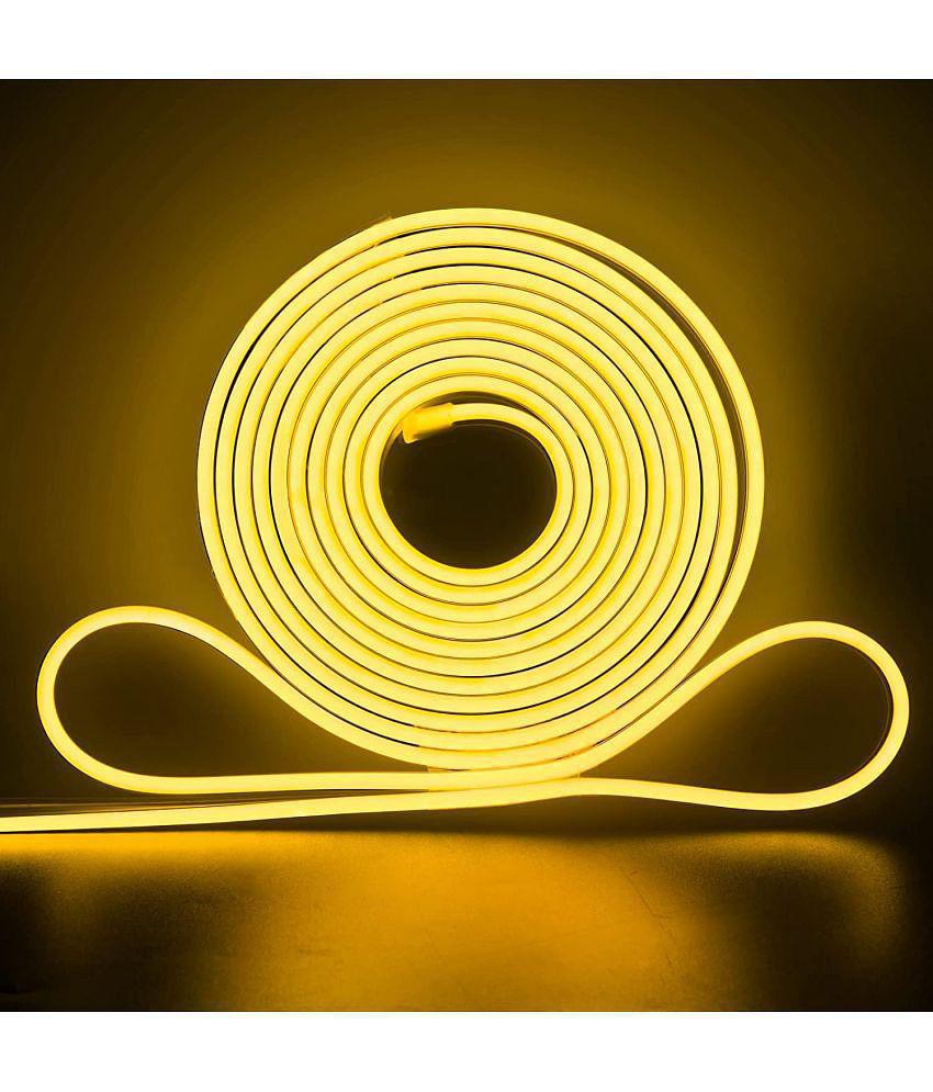 DAIBHAI - Yellow 5Mtr LED Strip ( Pack of 1 ) - Yellow