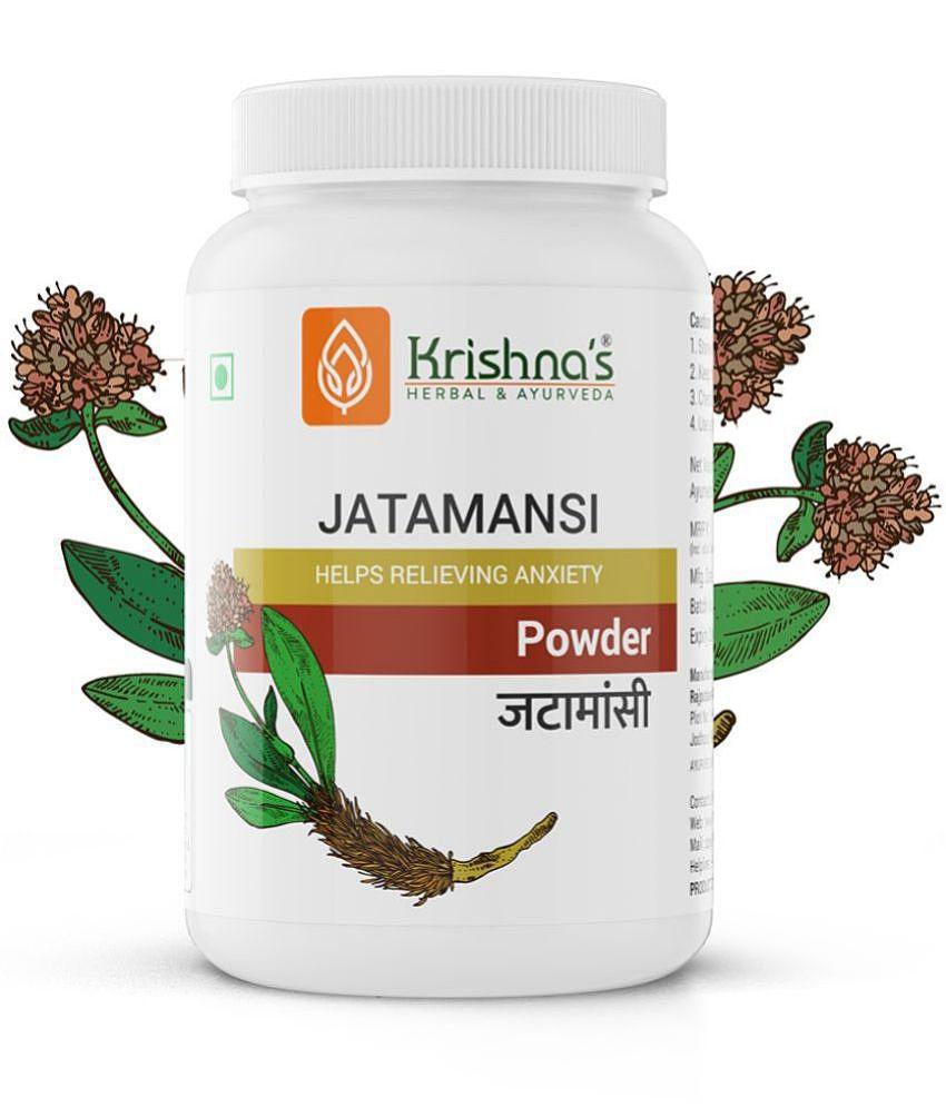 Krishnas Herbal & Ayurveda Jatamansi Powder, 100 g