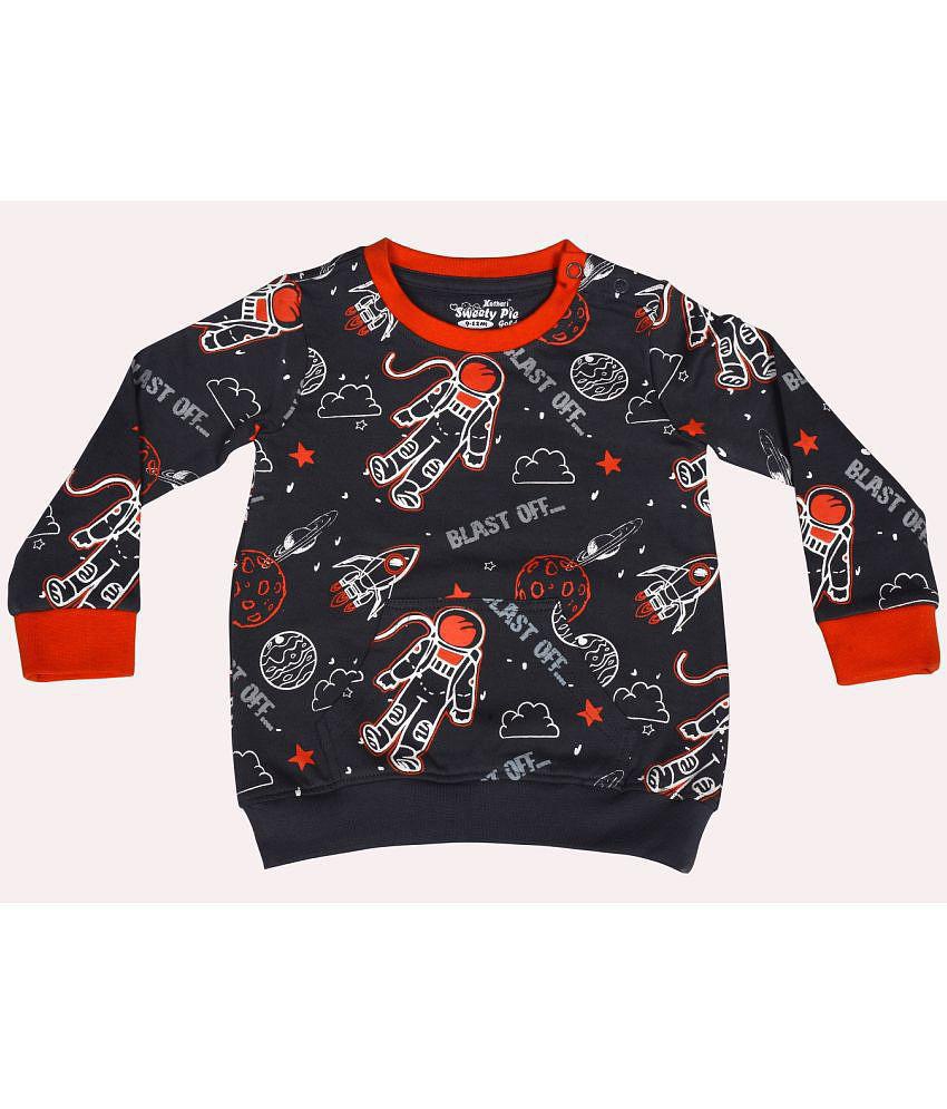 Buy Online Kothari Hosiery Factory Pvt. Ltd. Sweetie Pie Navy Sweatshirt For Baby Boy - None