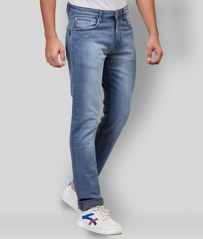 HASASI JEANS - Blue 100% Cotton Regular Fit Men's Jeans ( Pack of 1 ) - None