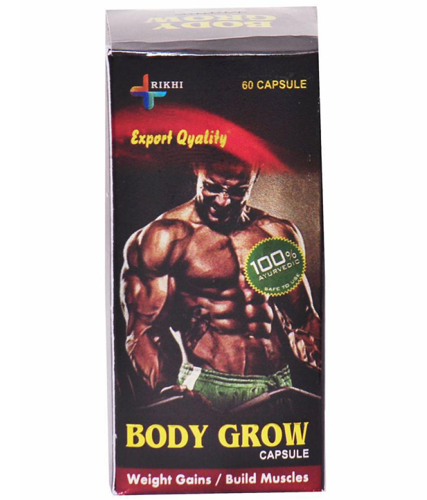 Rikhi Body Grow Mass Gainer Capsule 60 no.s