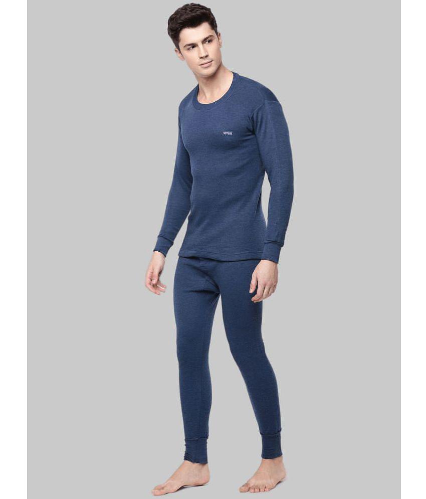 Chic Men Dollar - Blue Woollen Men''s Thermal Sets ( Pack of 1 ) - None 2025 at ShopCircuit | ON