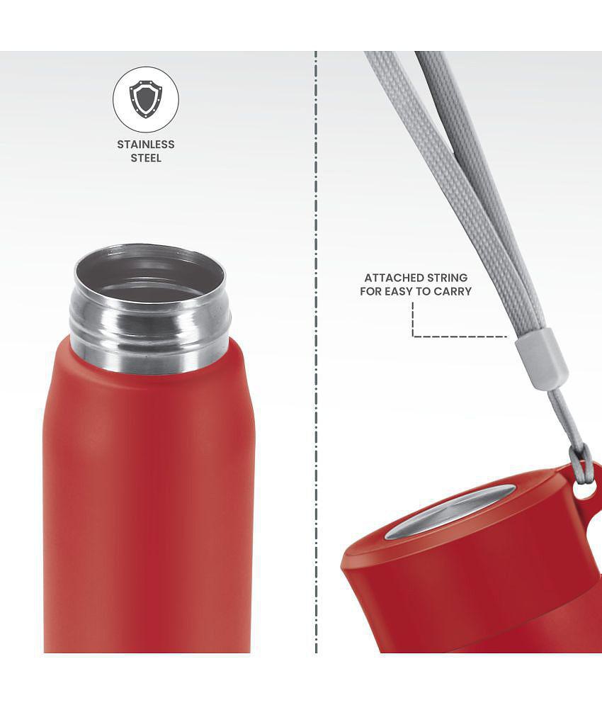 Milton Handy 850 Stainless Steel Water Bottle (780 ml) Red - Red