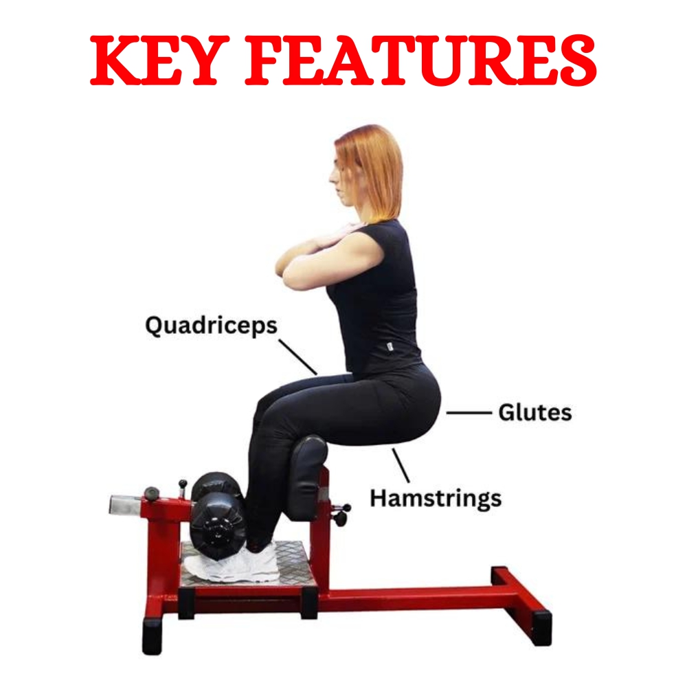 Sissy Squat Exercise Machine