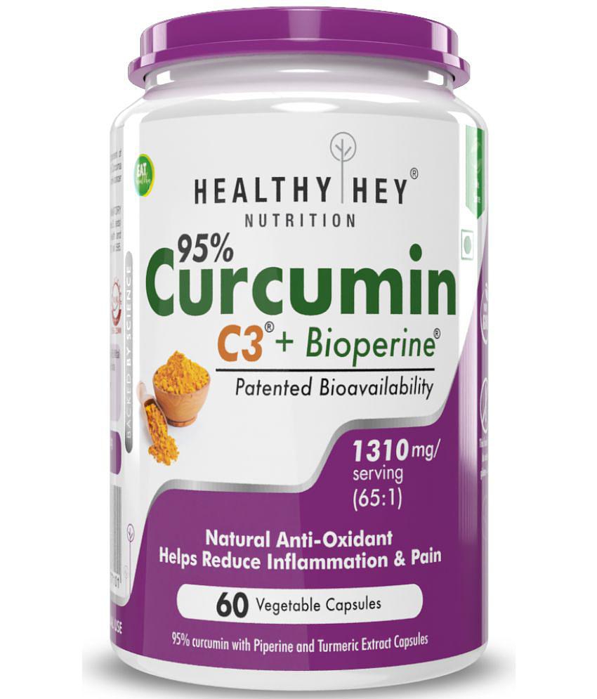 HEALTHYHEY NUTRITION Curcumin With Bioperine Capsule 1310 mg