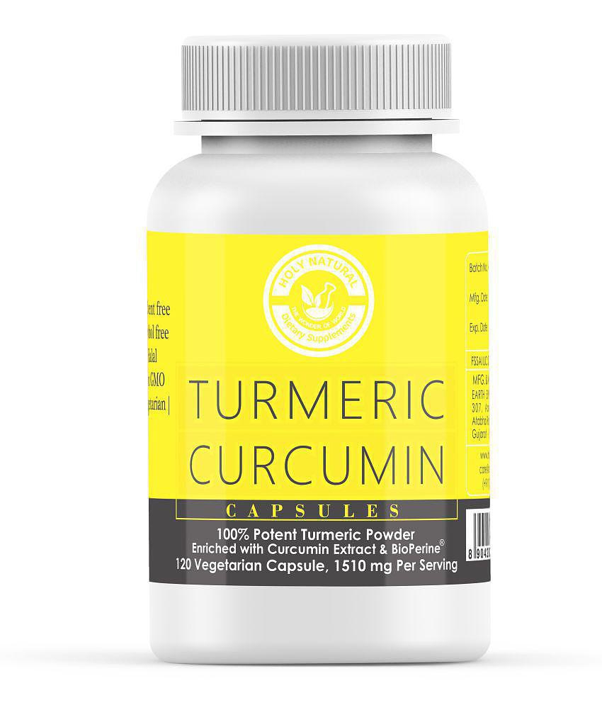 Holy Natural Turmeric Curcumin capsule 1000 mg Vitamins Capsule