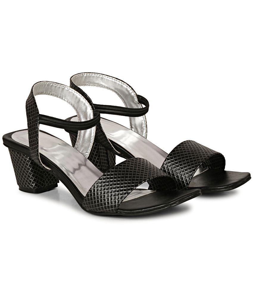 Ishransh - Black Women's Sandal Heels - None