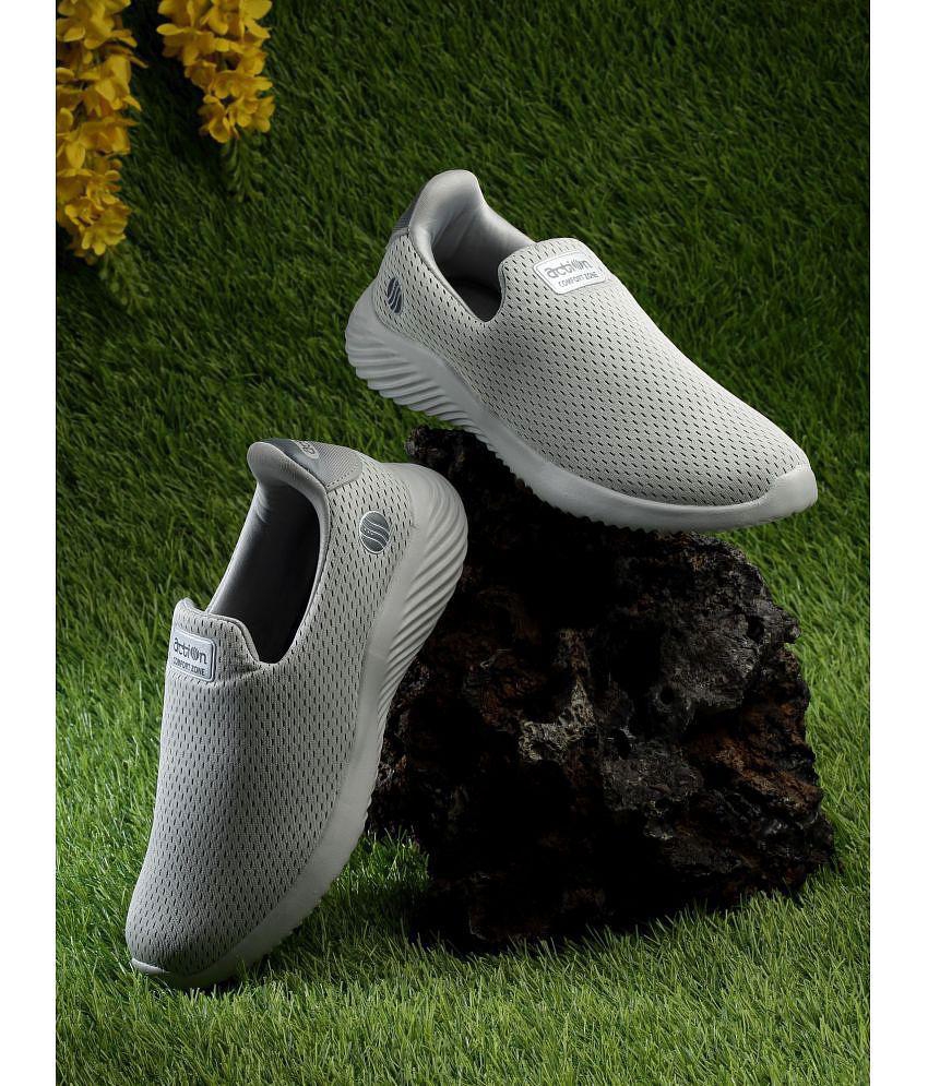 Best Men Action - ATG 424 Sports Shoes Light Grey Men''s Sports Running Shoes - None 2025 at Sho