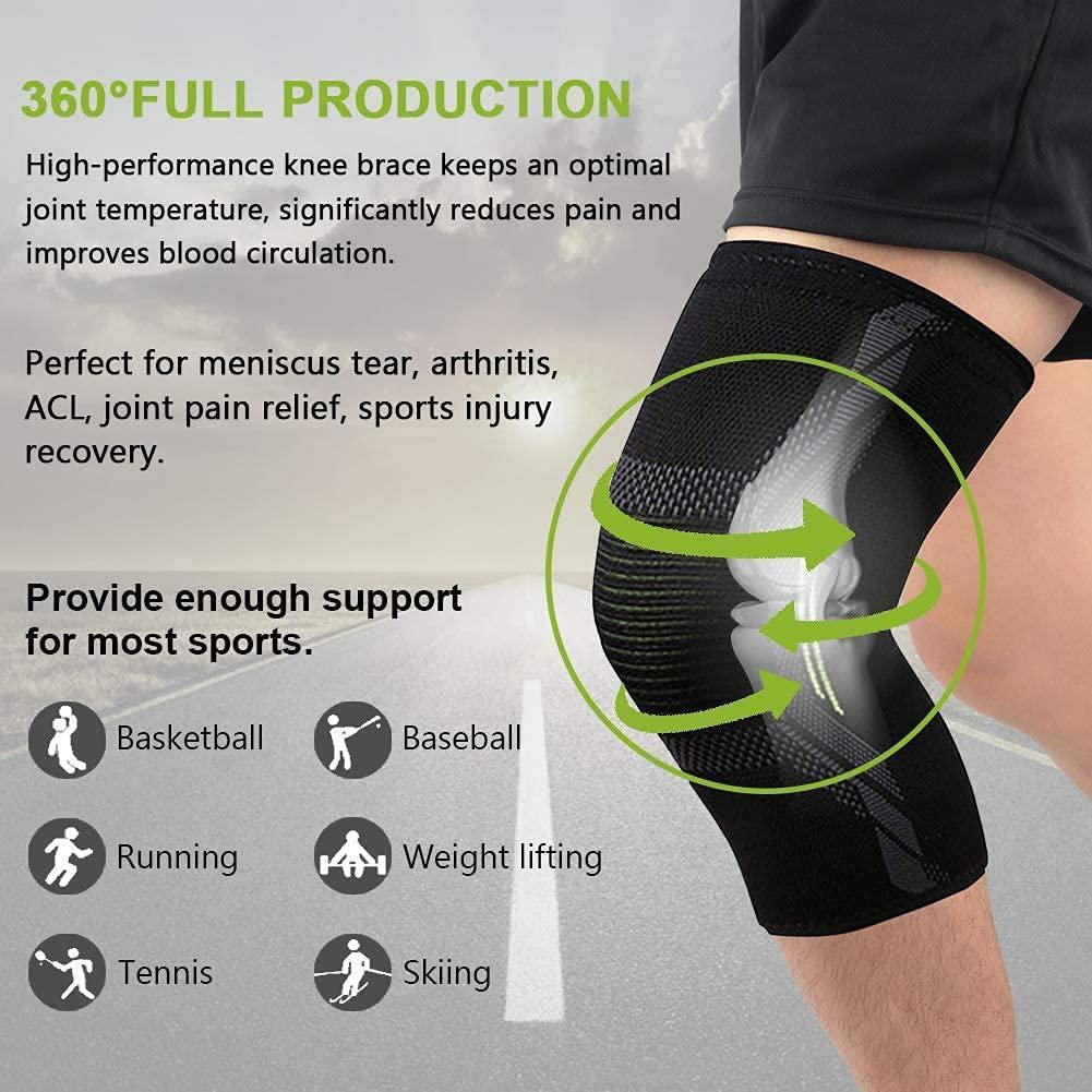 Leosportz Knee Support for Men (1Pair)