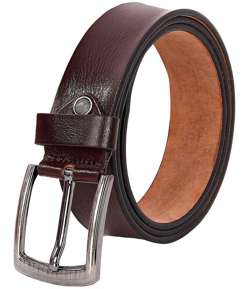 Best Men Leather World - Leather Mens Casual Belt ( Pack of 1 ) - None 2025 at ShopCircuit | OND