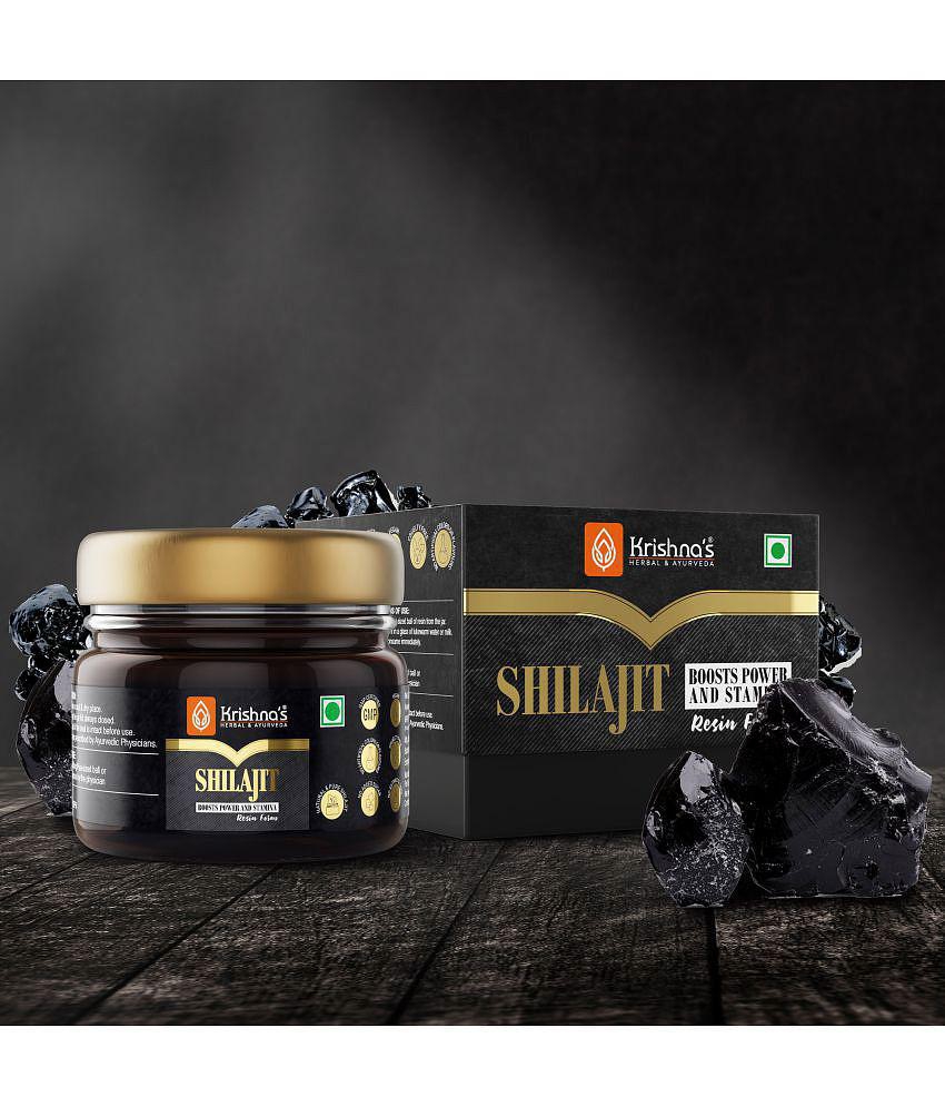 Krishna's Herbal & Ayurveda Shilajit 15g