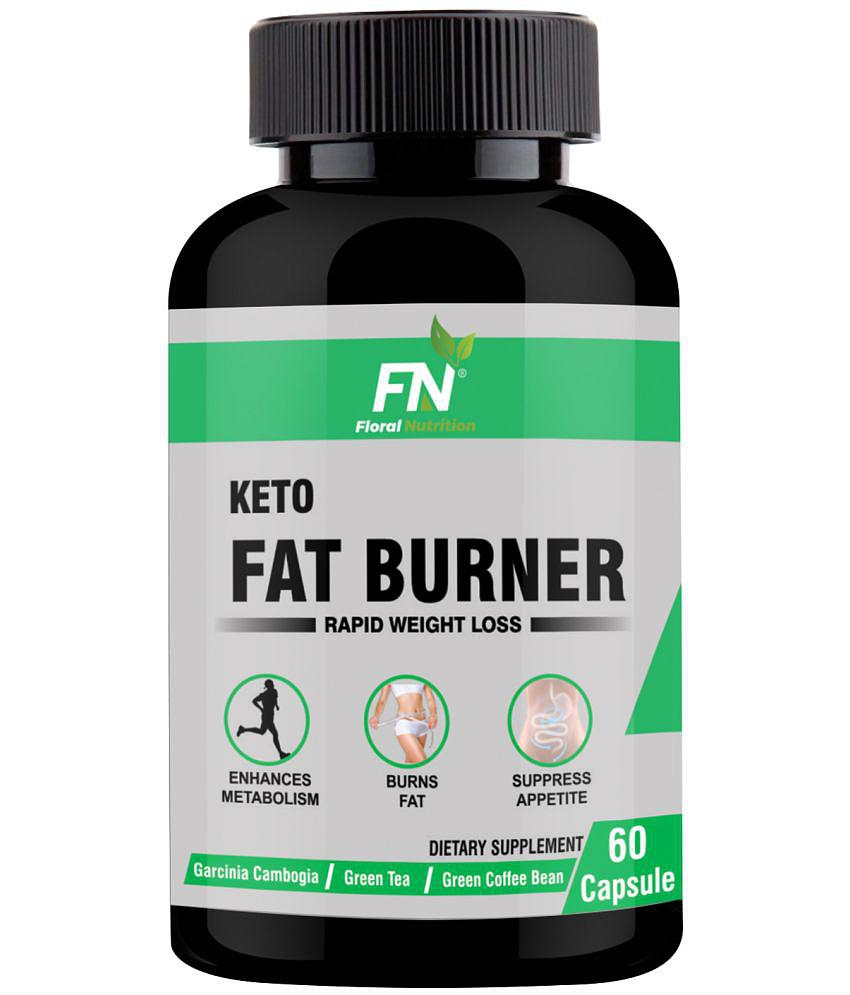 Floral Nutrition Keto Fat Burner Weight Management and Control 60 no.s Fat Burner Capsule