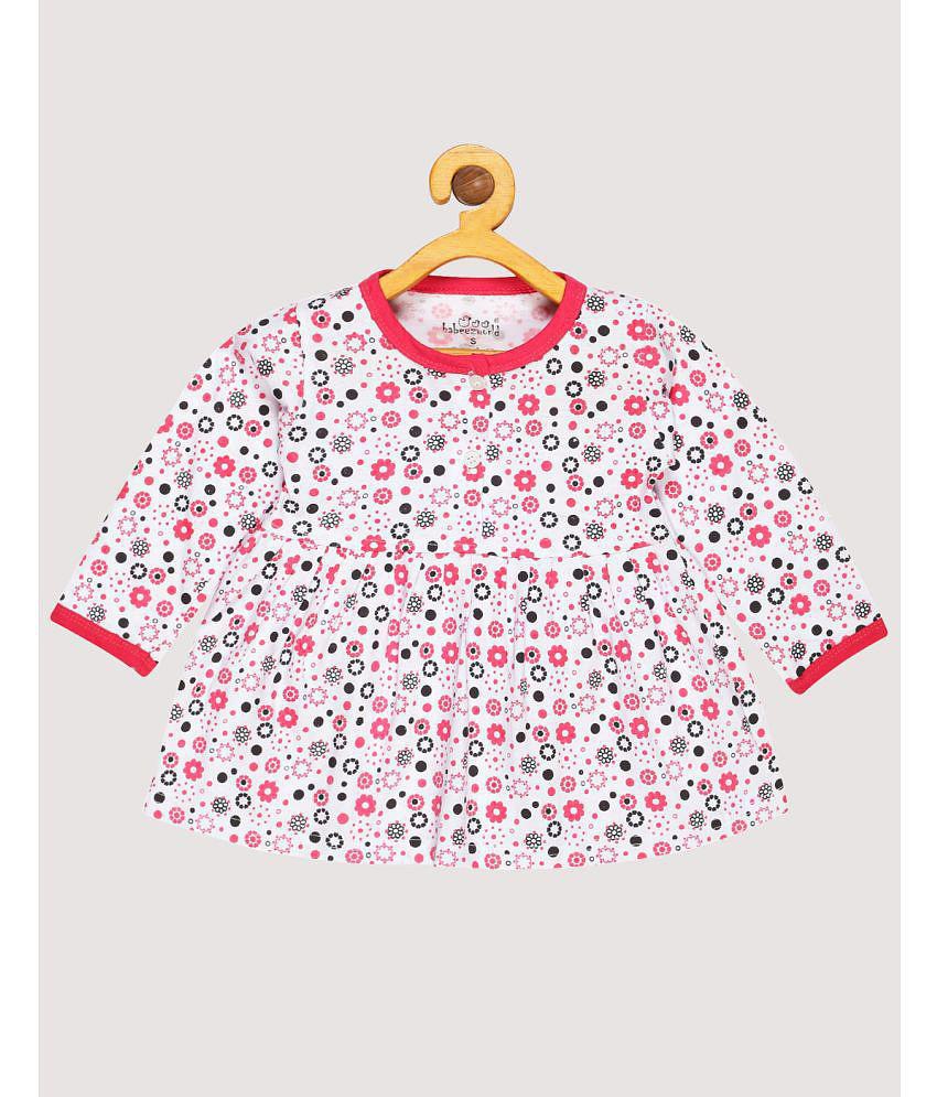 Chic Men Babeezworld - Pink & Yellow Cotton Baby Girl Dress ( Pack of 2 ) - None 2025 at ShopCir