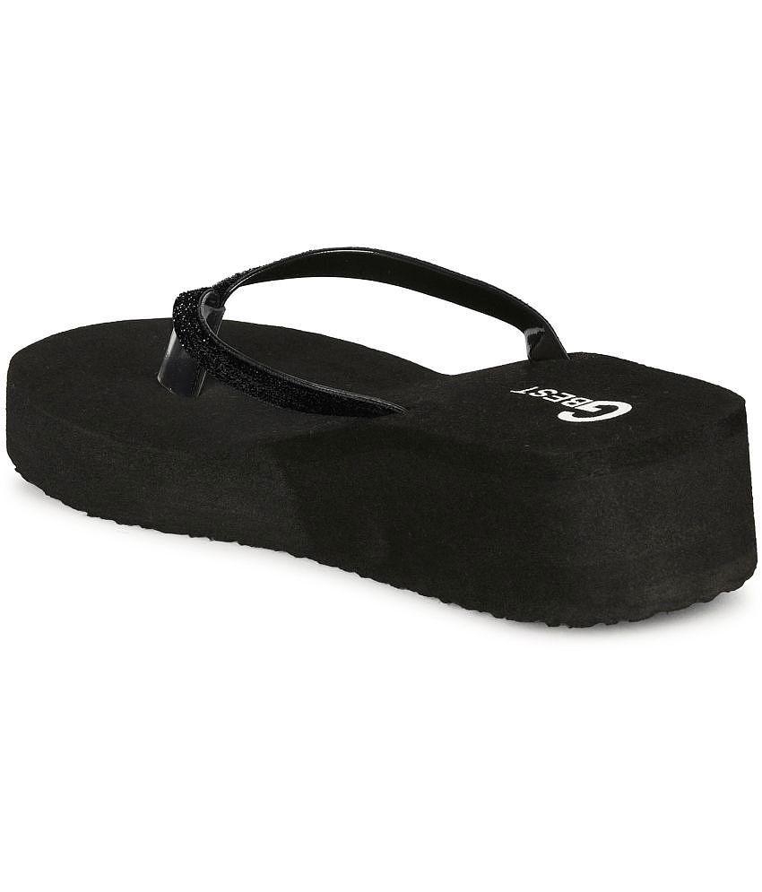 GBest - Black Women's Daily Slipper - None