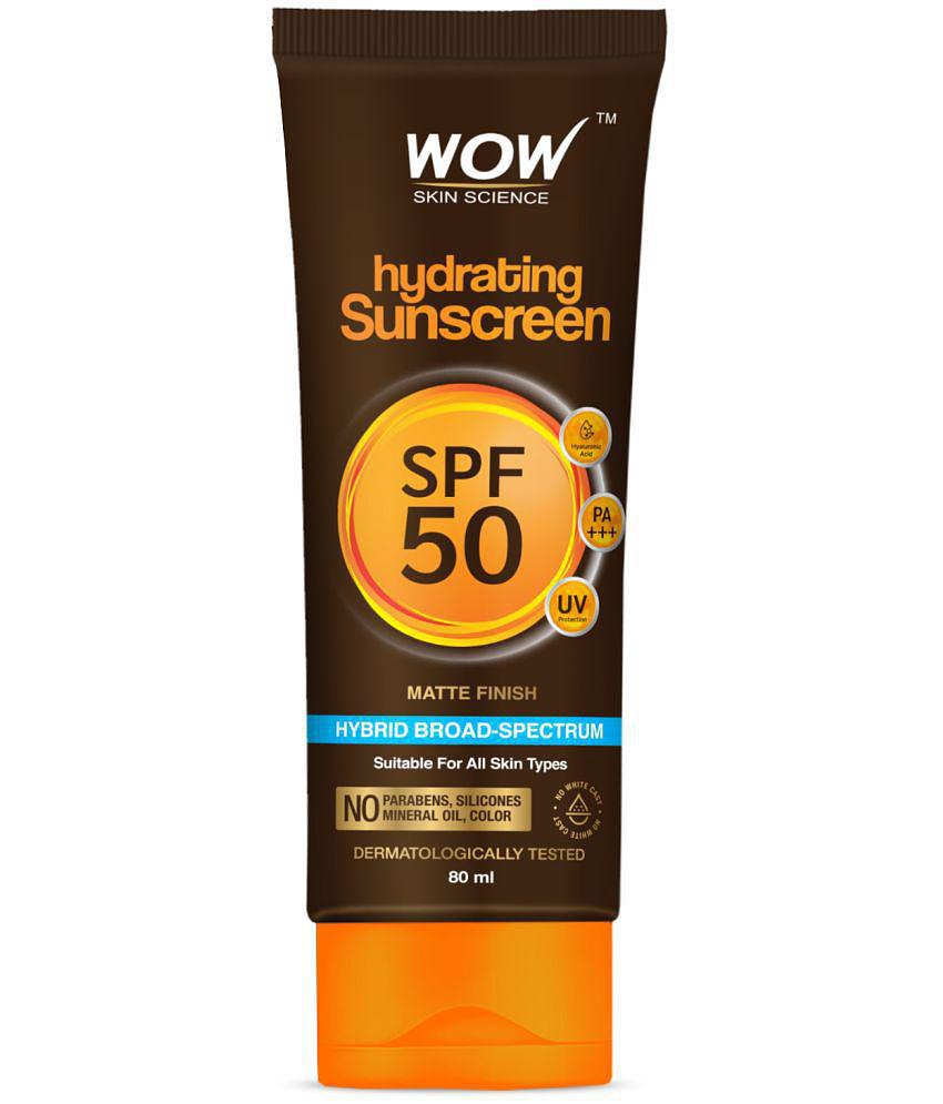 WOW Skin Science - SPF 55 Sunscreen Lotion For All Skin Type ( Pack of 1 )