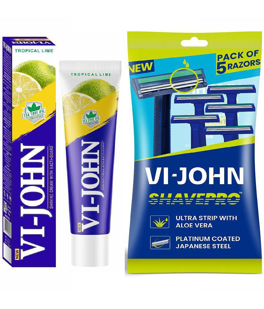 Vi-John Razor & Shaving Cream 125 g