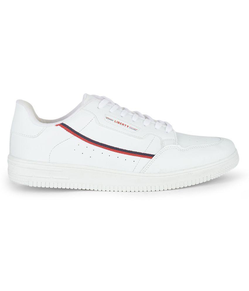 Premium Men Liberty SNK-701 White Mens Sneakers - None 2025 at ShopCircuit | ONDC