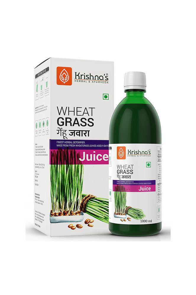 Krishna's Herbal & Ayurveda Wheatgrass Juice 1000ml