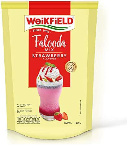 Weikfield Falooda Mix Strawberry Flavour 200G