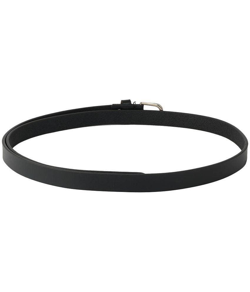 Affordable Men STYLE SHOES Womens Black Leather Cinch Belt Belt ( Pack of 1 ) - None 2025 at Sho