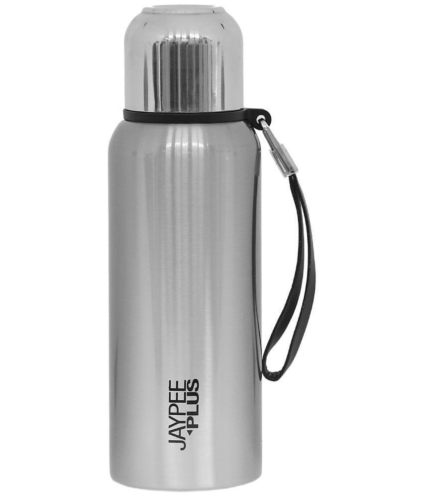 Jaypee Plus - Quebec 700  Silver 700 mL Water Bottle ( Set of 1 ) - Silver