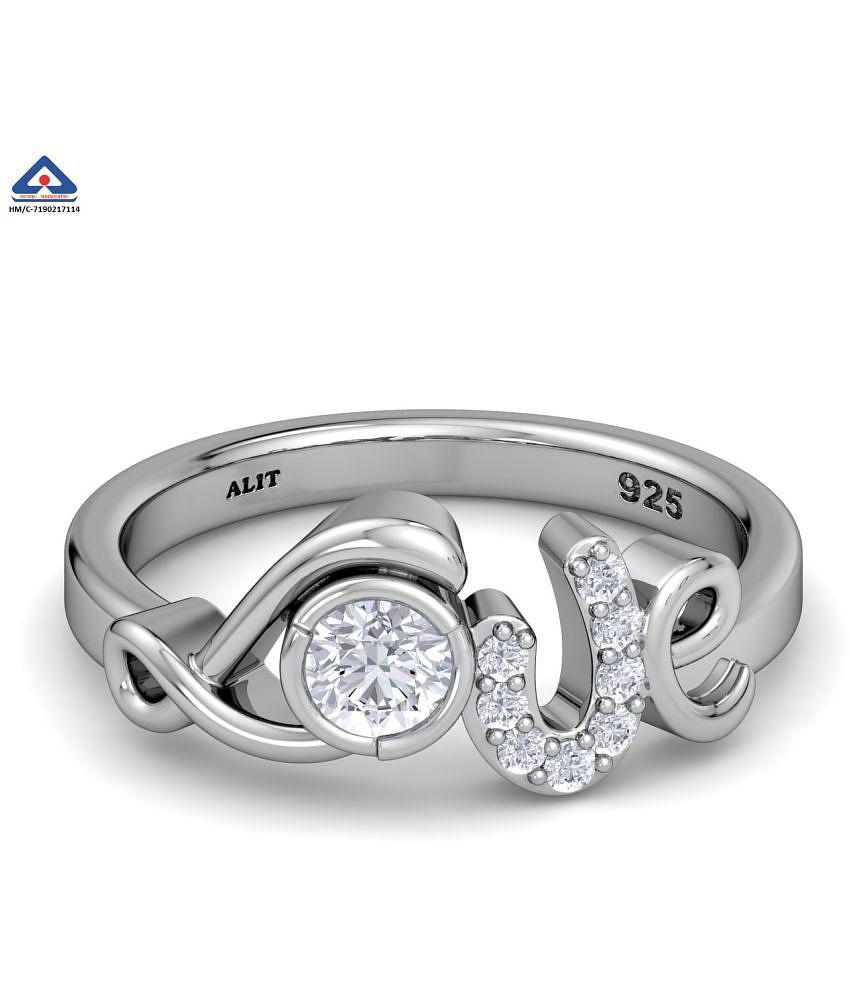 Best Men ALITJEWELLERY - Silver Rings ( Pack of 1 ) - None 2025 at ShopCircuit | ONDC