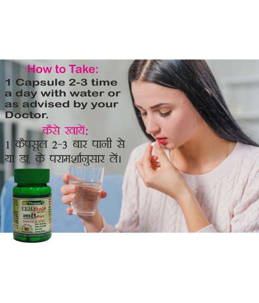 Dr. Thapar's Femifresh Nari Care Capsules 50+10 FREE Capsule 500 mg