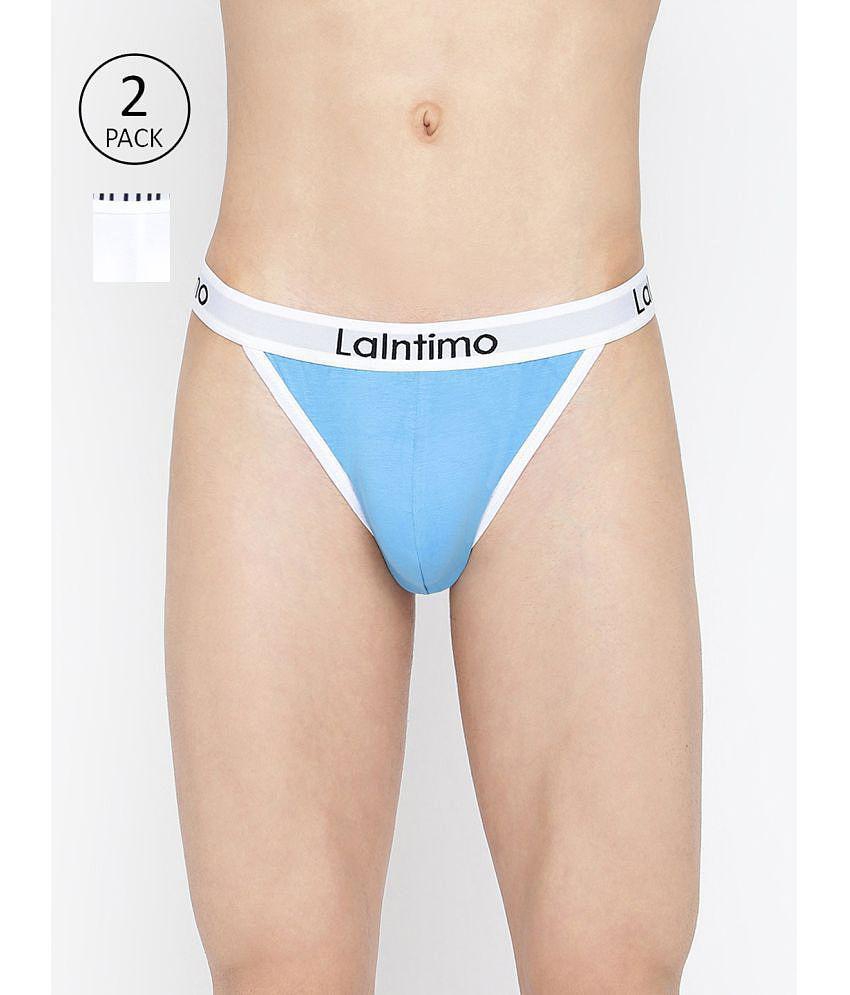 Top Men La Intimo Multicolor Cotton Mens Bikini ( Pack of 2 ) - None 2025 at ShopCircuit | ONDC