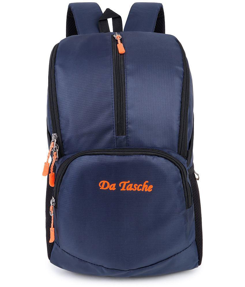 Latest Men Da Tasche 25 Ltrs Blue Polyester College Bag - Blue 2025 at ShopCircuit | ONDC