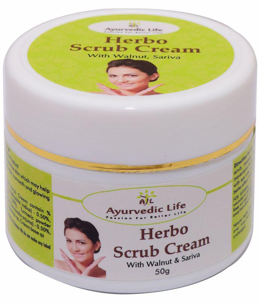 Ayurvedic Life Herbo Scrub Cream Paste 50 gm Pack Of 1