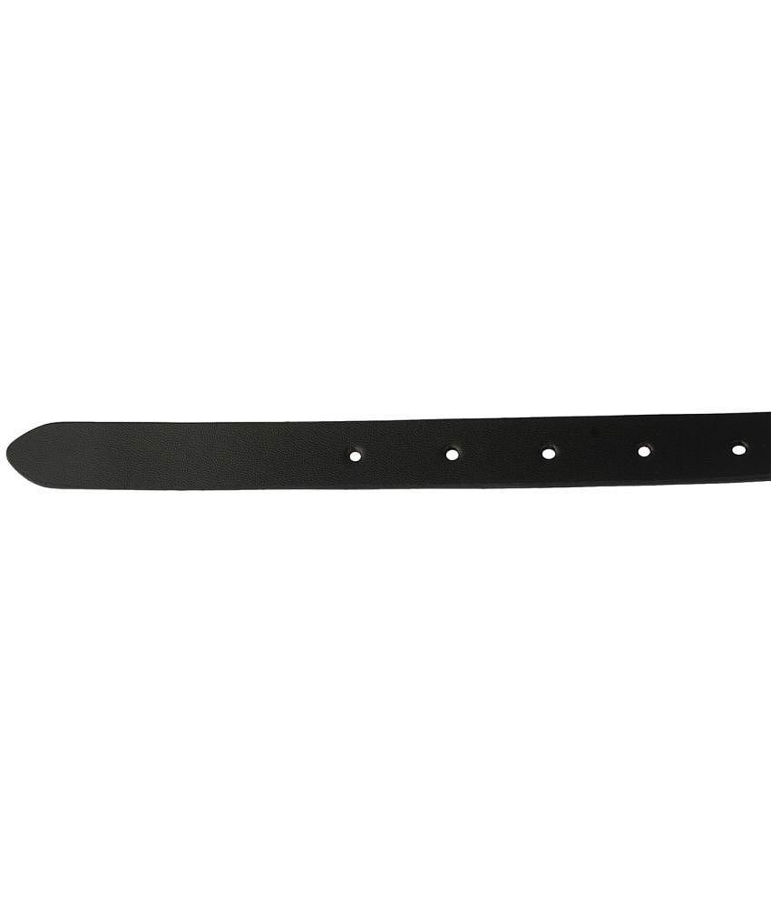 Affordable Men STYLE SHOES Womens Black Leather Cinch Belt Belt ( Pack of 1 ) - None 2025 at Sho