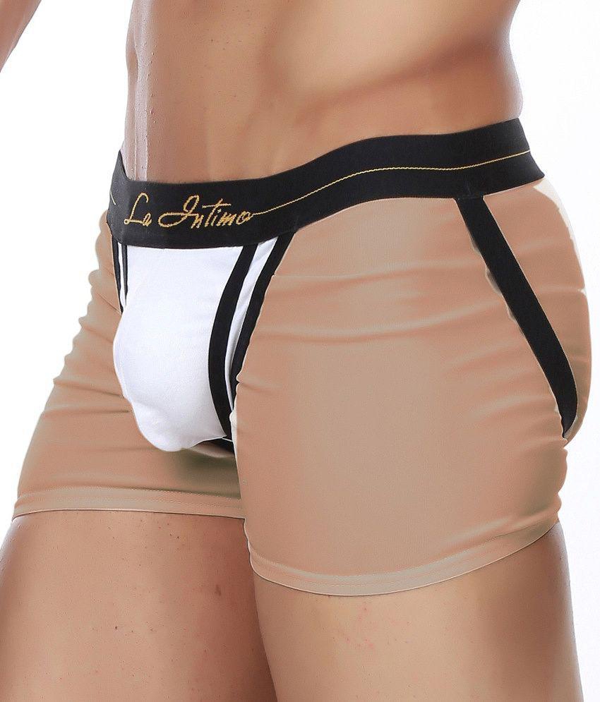 Affordable Men La Intimo - White Cotton Men''s Thongs ( Pack of 1 ) - L 2025 at ShopCircuit | ON