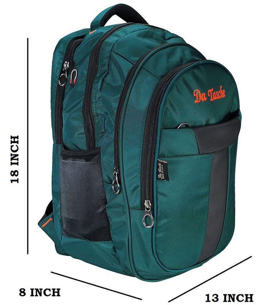 Trendy Men Da Tasche 35 Ltrs Green Polyester College Bag - Green 2025 at ShopCircuit | ONDC